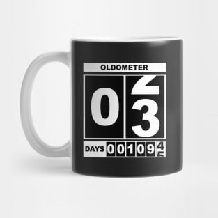 3rd Birthday Oldometer Mug